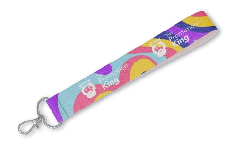 Custom keychain strap with printed logo
